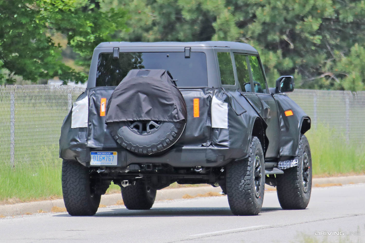 Spy Photos: New Ford Bronco Raptor rear