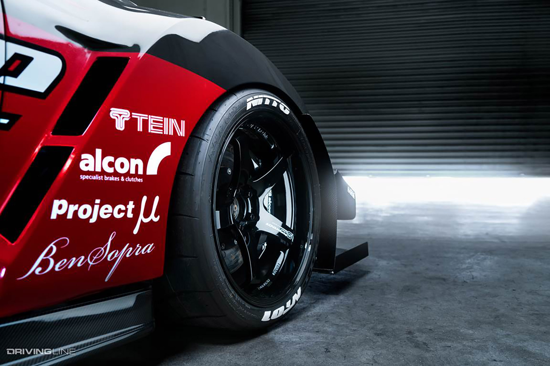 Nitto NT01 on Nissan GT-R