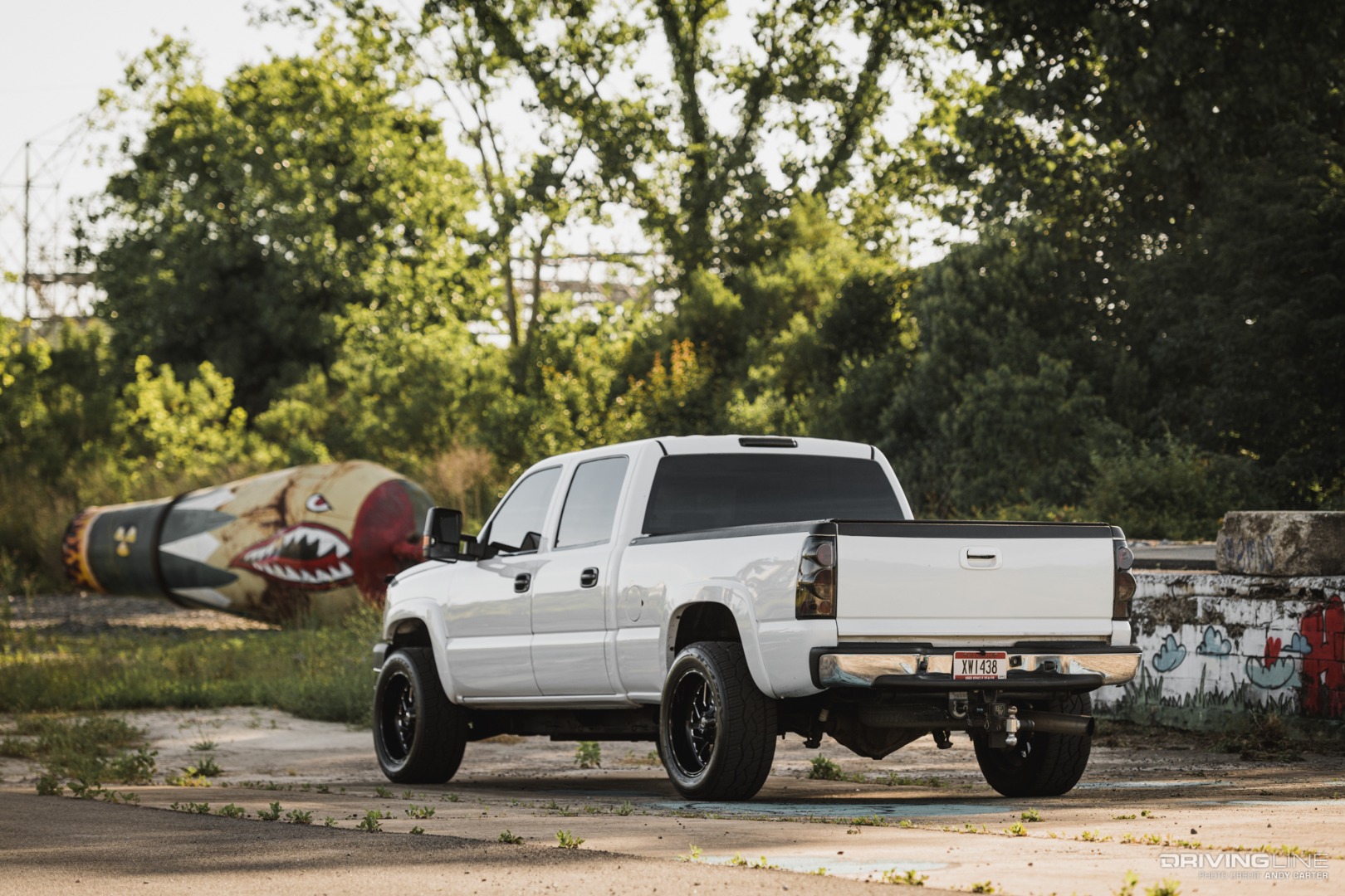NBS Silverado diesel on Nitto NT420V tires