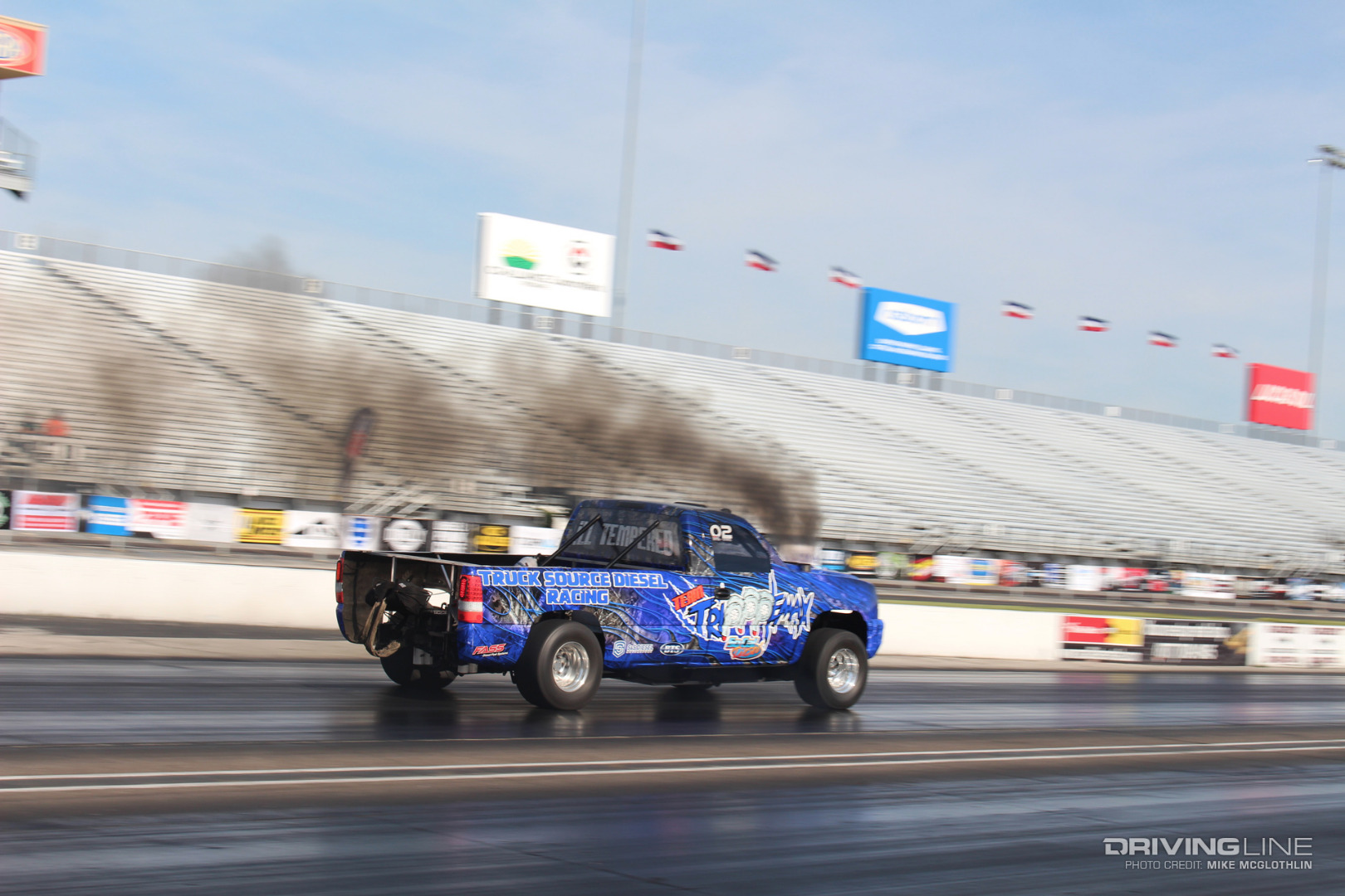 Duramax Triple Turbo Diesel Drag Truck