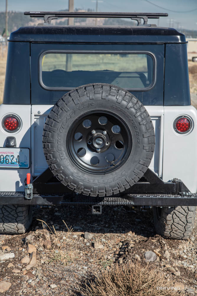 Restomod LS-Swapped Scout 4x4 Custom on American Racing Baja wheels and Nitto Ridge Grappler Tires