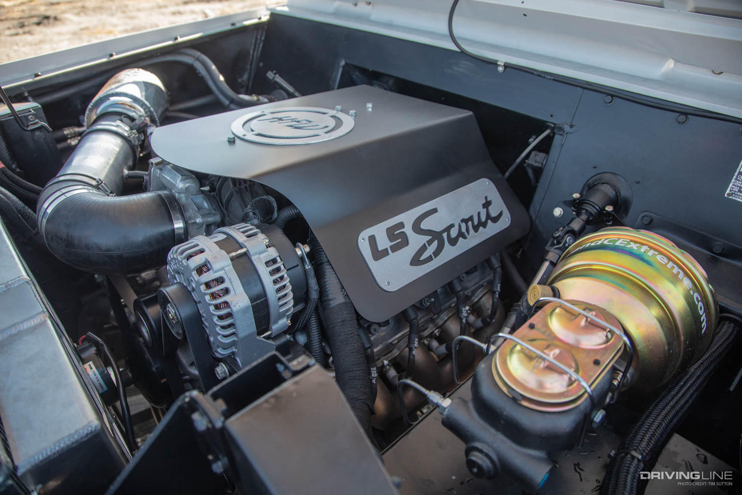 5.3L LS Engine in a Restomod Scout 4x4 Custom