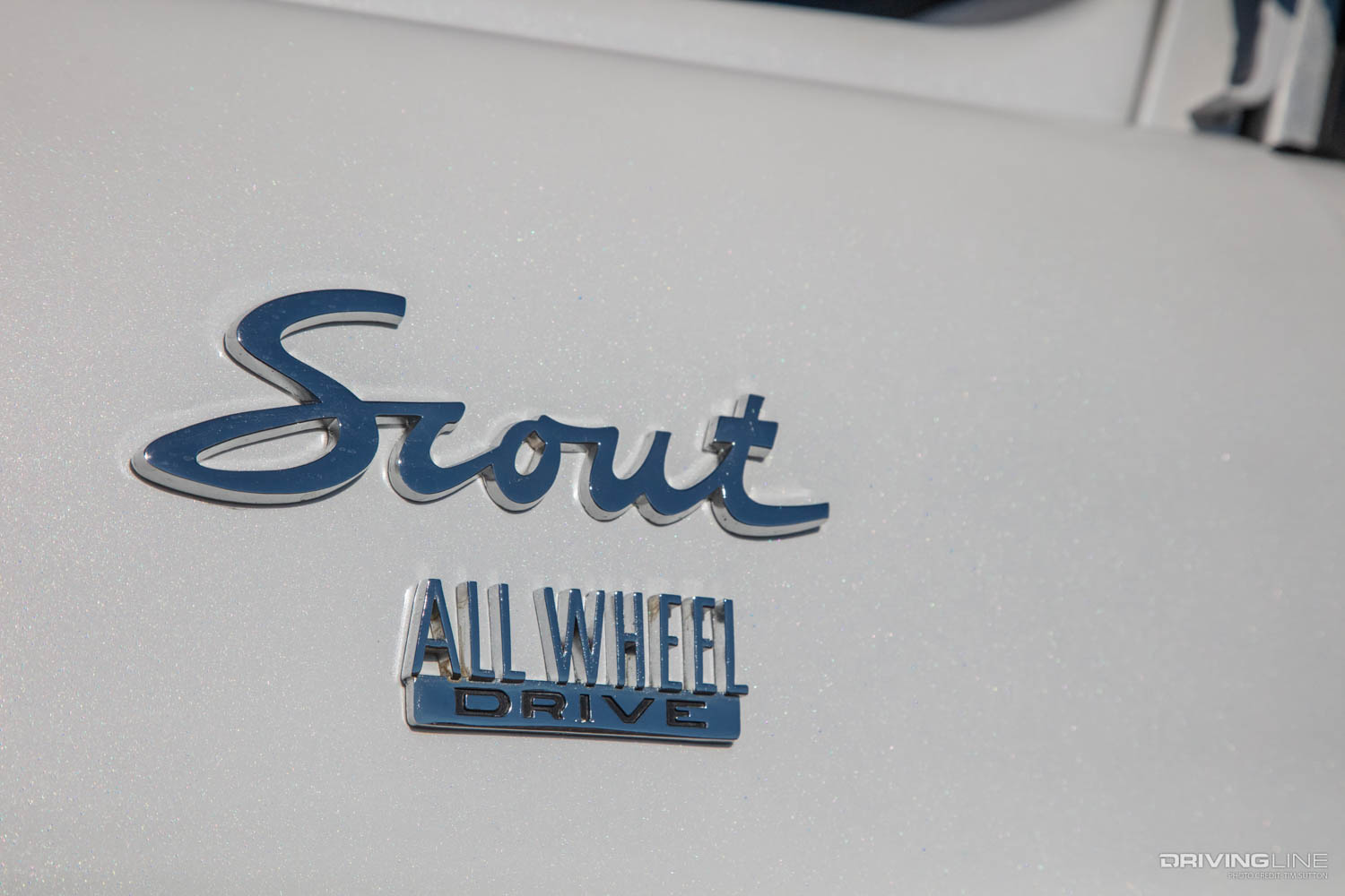 Scout All Wheel Drive logo detail
