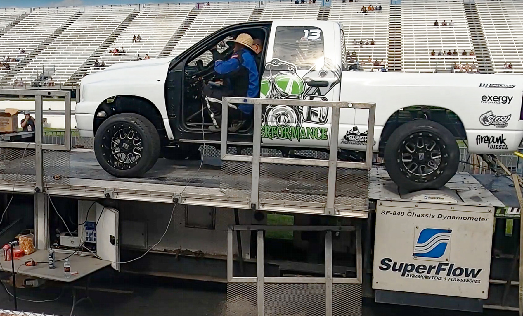 Diesel Dyno Competition Dodge Cummins on Nitto NT420S tires