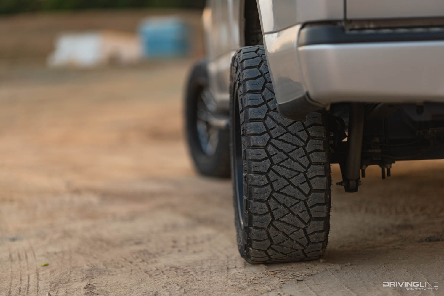 Tread Detail of Nitto Ridge Grappler tire review
