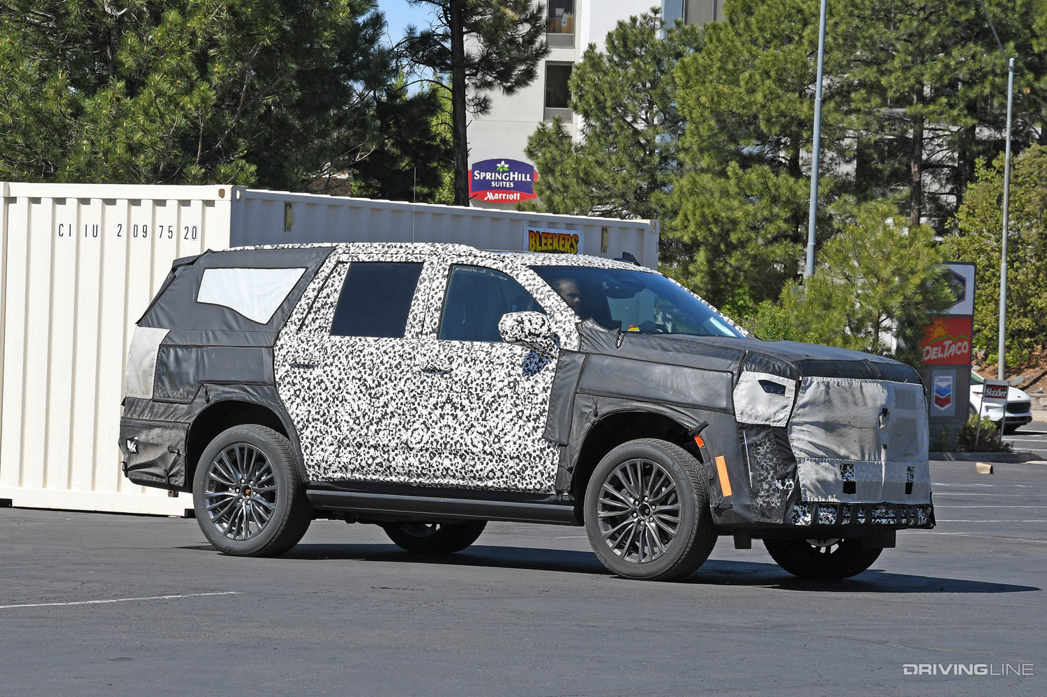Spy Photos: new Cadillac Escalade-V prototype high-altitude testing