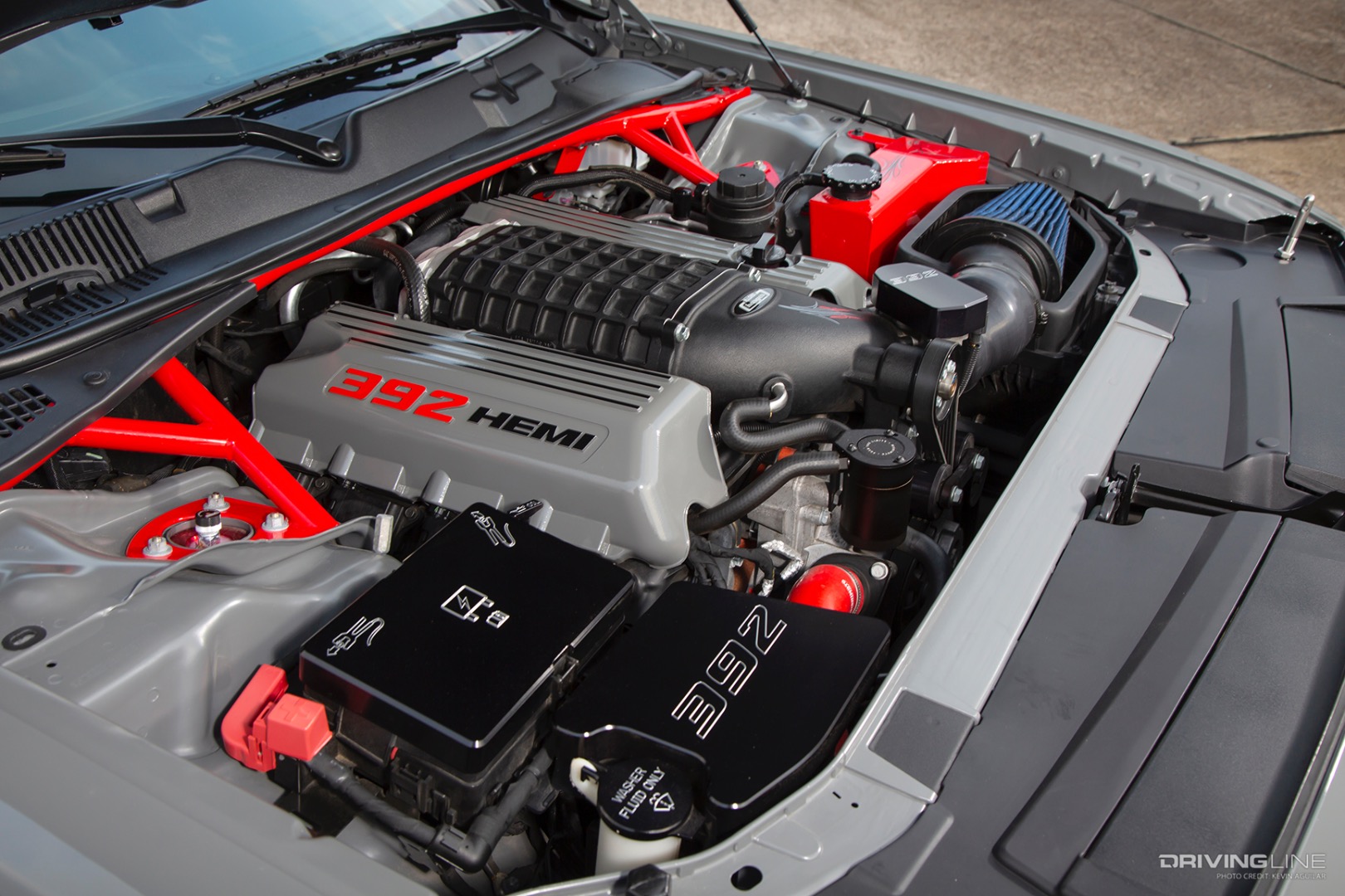 392 Engine of Andrew Lowe's '18 Dodge Challenger T/A