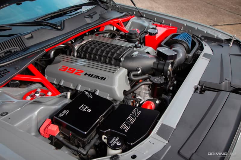 392 Engine of Andrew Lowe's '18 Dodge Challenger T/A