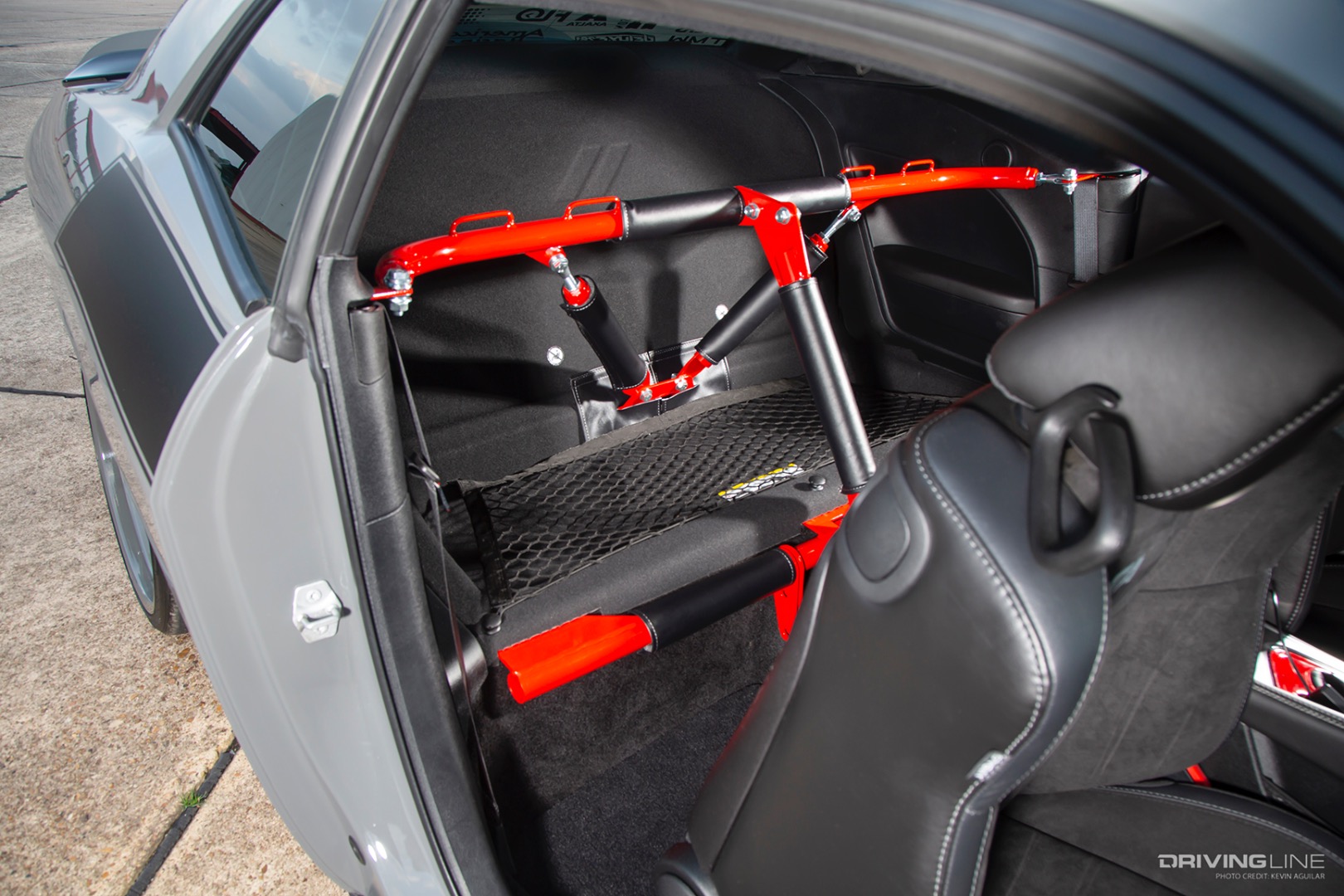 Rear Seat Delete of Andrew Lowe's '18 Dodge Challenger T/A