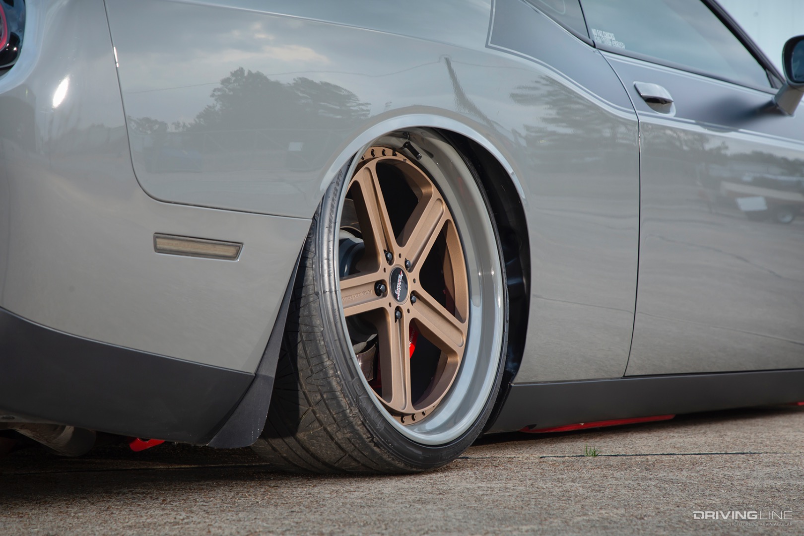 Nitto Invo Tires of Andrew Lowe's '18 Dodge Challenger T/A