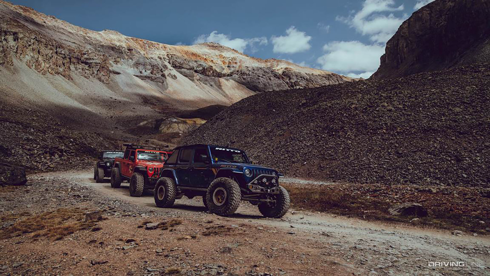 Jeep Wranglers on Nitto Trail Grappler Tires