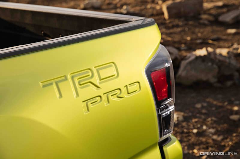 Toyota Tacoma TRD Pro Bed