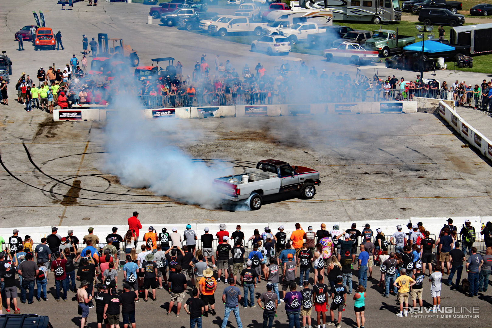 DPI Expo Diesel Burnout Competition