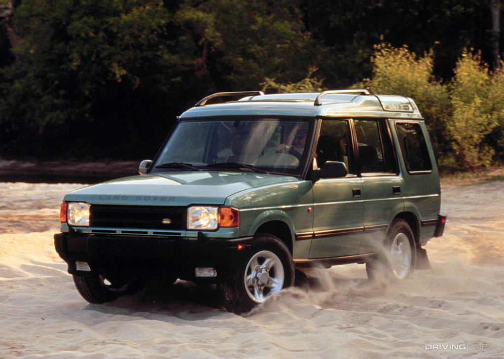 Land Rover Discovery I sand drift