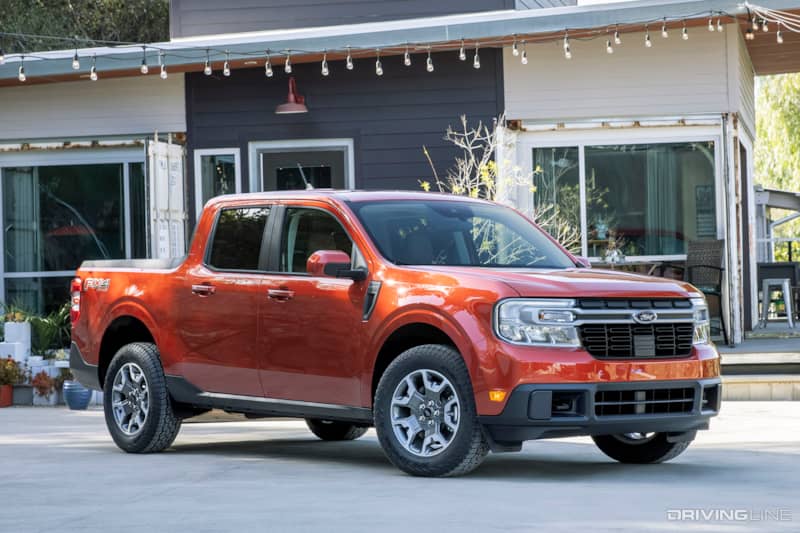 2022 Ford Maverick FX4 Orange