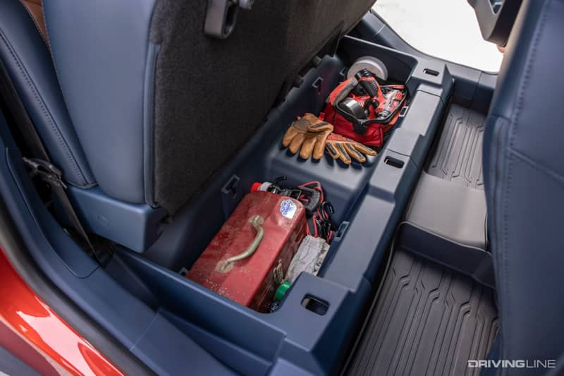 2022 Ford Maverick Underseat Storage
