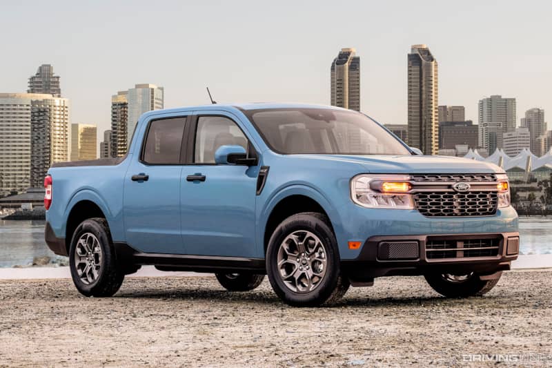 2022 Ford Maverick Hybrid Blue
