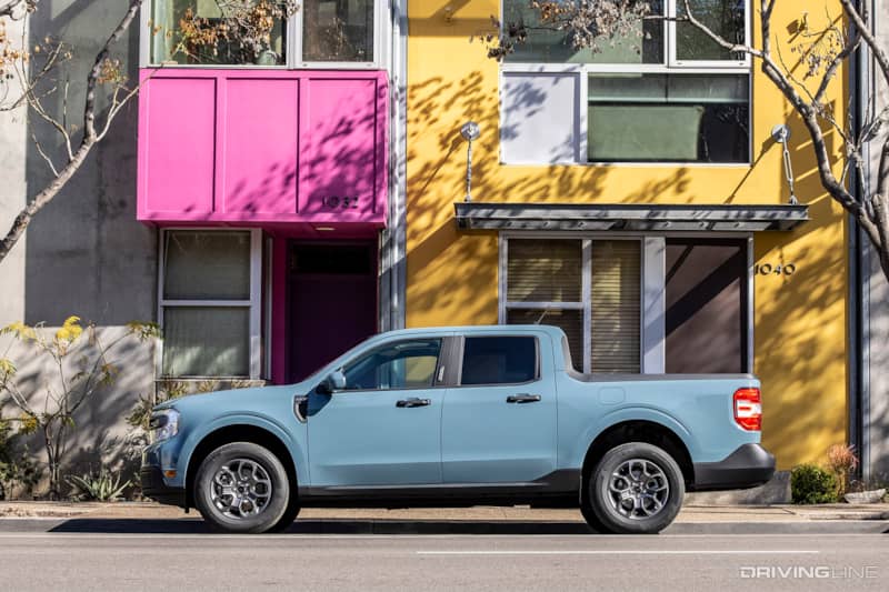 2022 Ford Maverick Side View