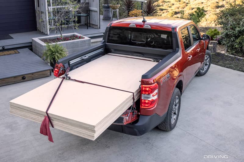 2022 Ford Maverick Bed