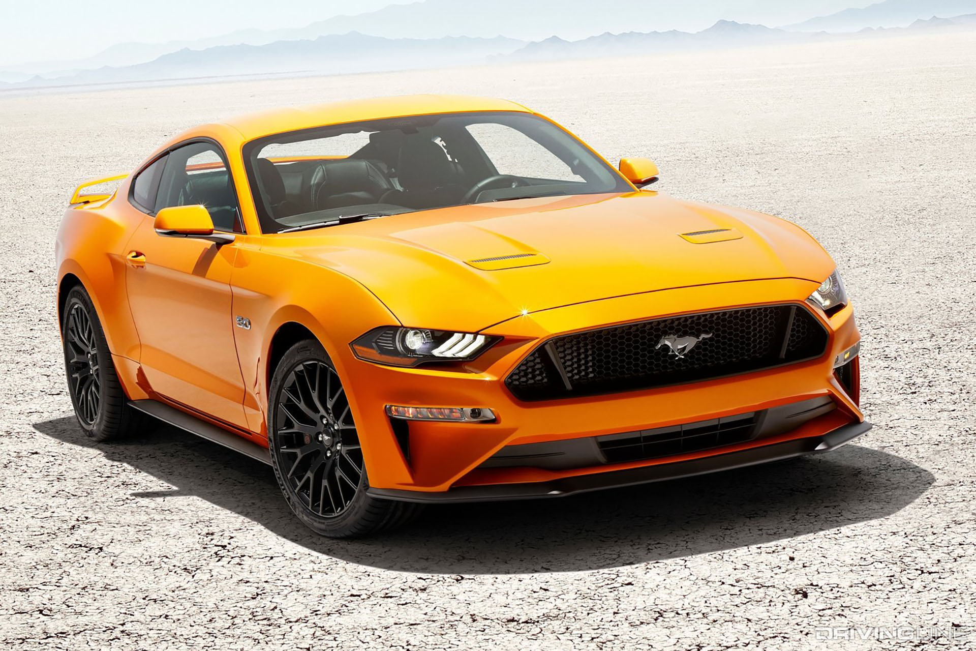 2018 Mustang GT Orange