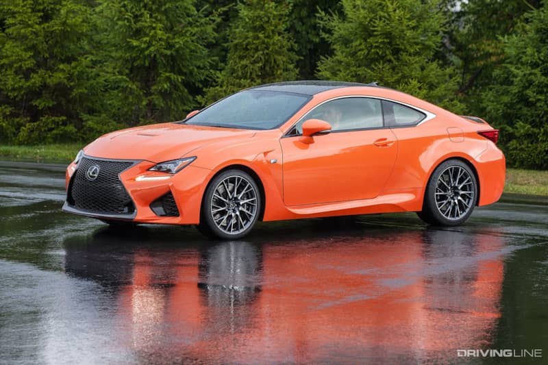 Lexus RC F Orange