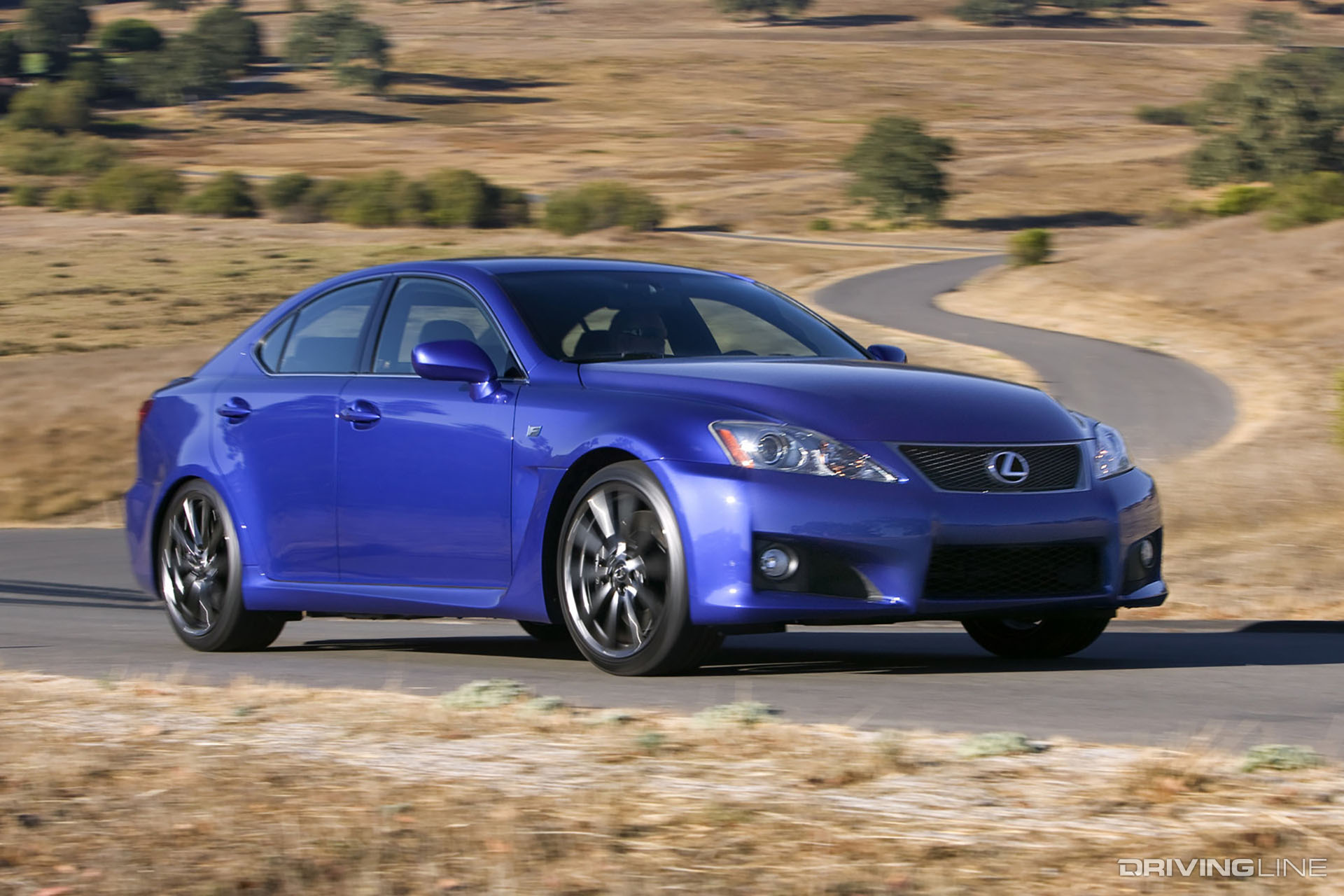 2008 Lexus IS F Blue
