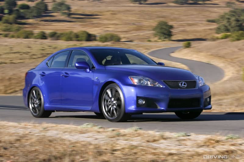 2008 Lexus IS F Blue