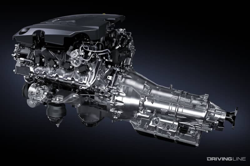 Lexus LC500 Engine and Transmission