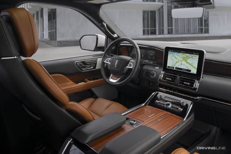 2021 Lincoln Navigator interior cockpit
