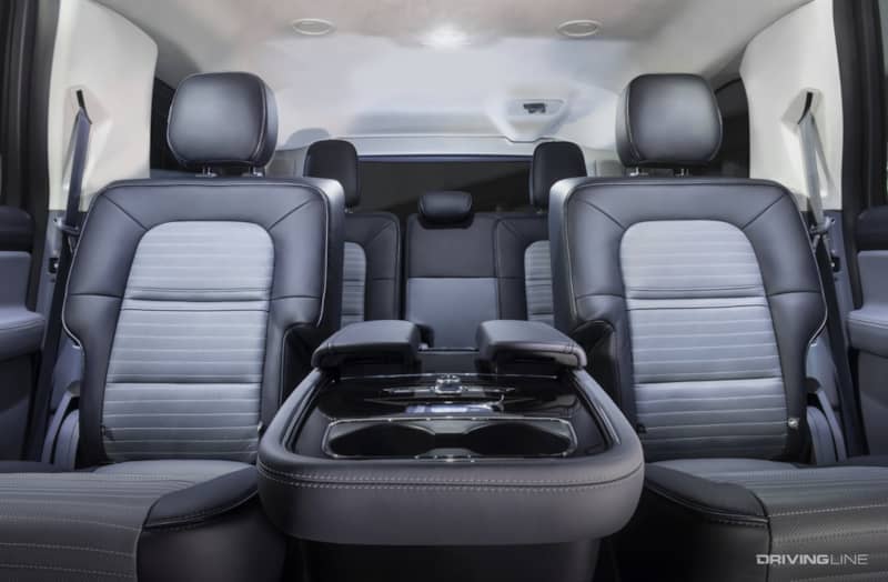 Second row seating 2021 Lincoln Navigator