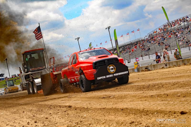 Florida Mud Racing Drag Racing Diesel Mud Truck