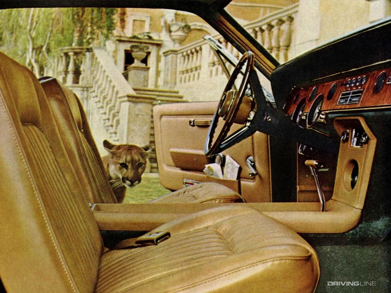 Mercury Cougar interior