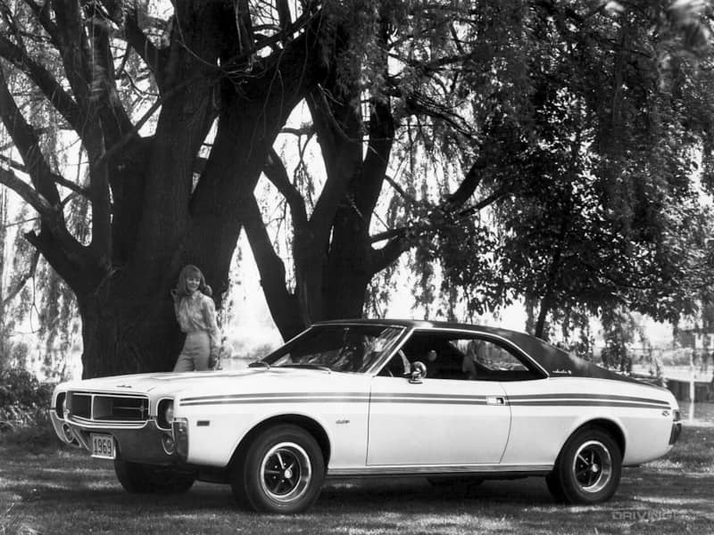 AMC Javelin under tree