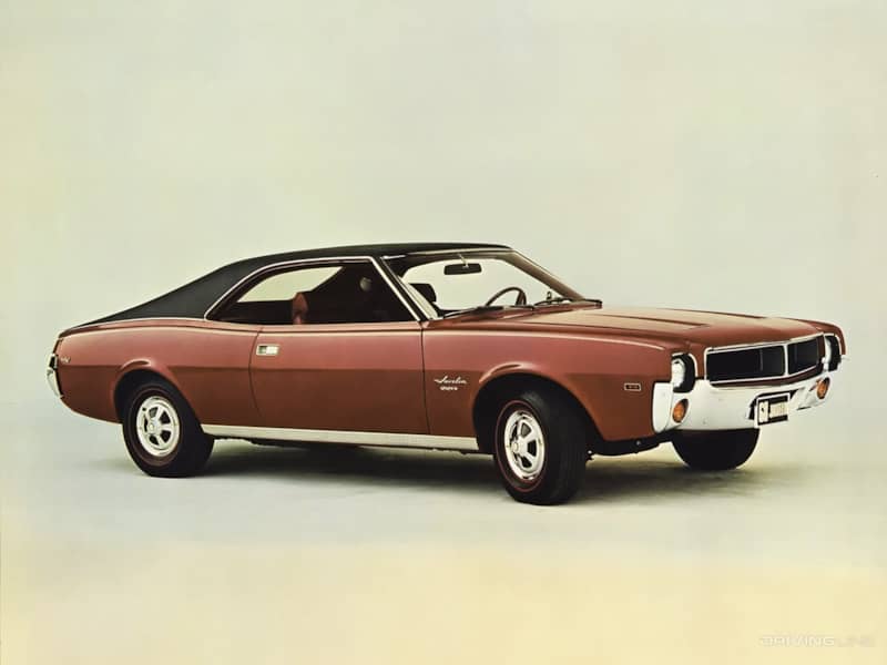 AMC Javelin black hood