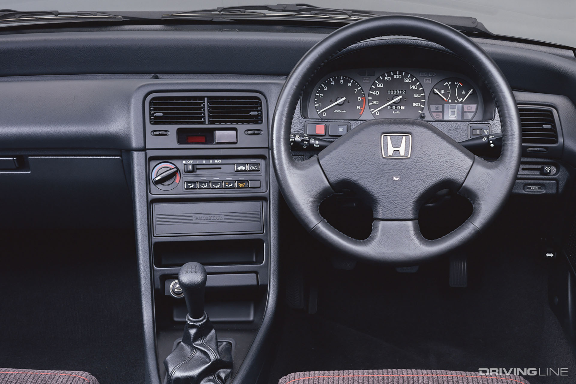 Honda CRX SiR Interior