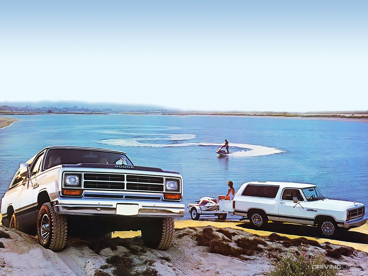Dodge Ramcharger lake