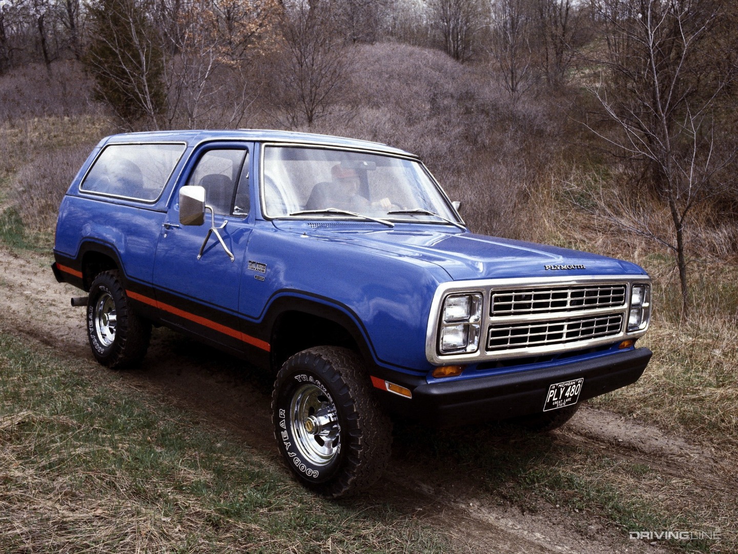 Dodge Ramcharger mountain trail