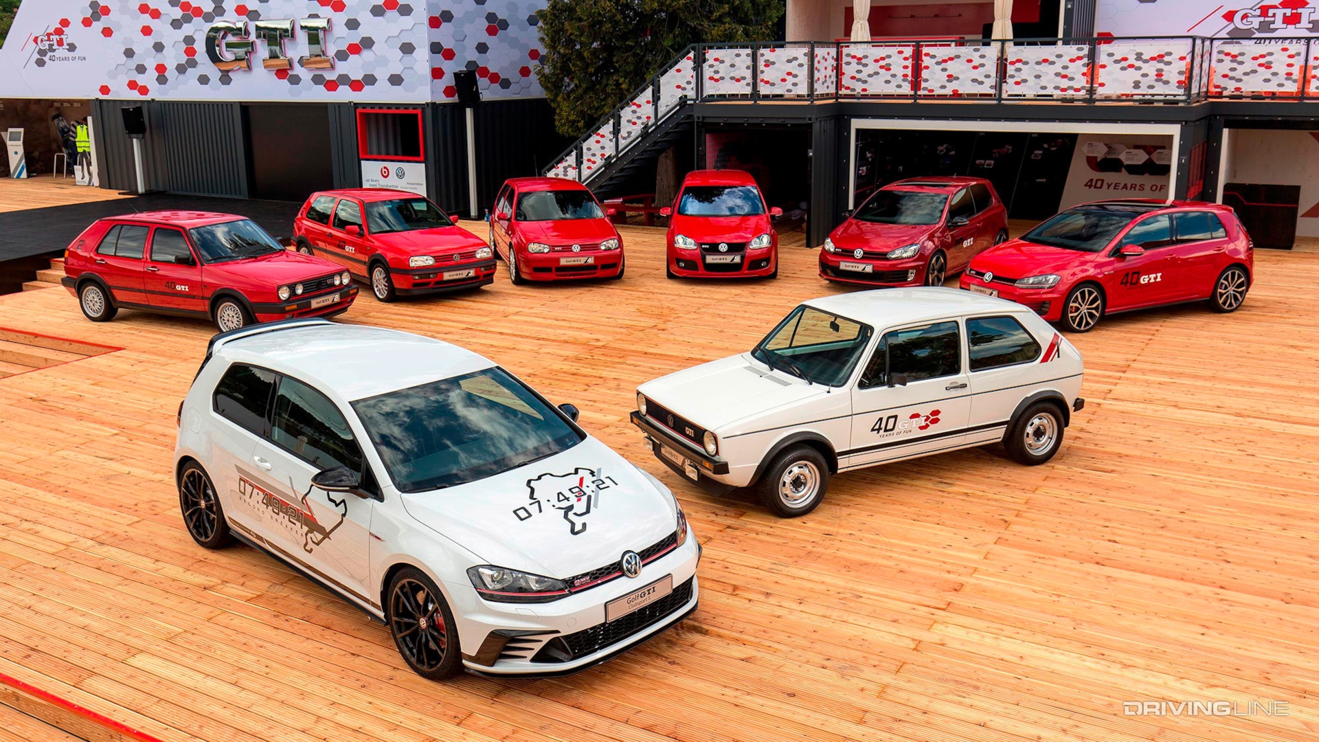 Volkswagen Golf GTI group shot