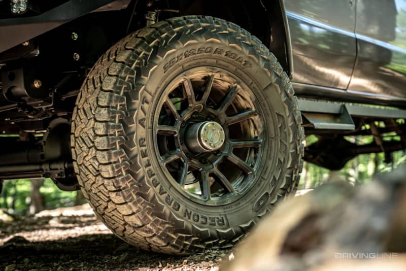 Ford E-350 4x4 Van Conversion with Nitto Recon Grappler A/T tires