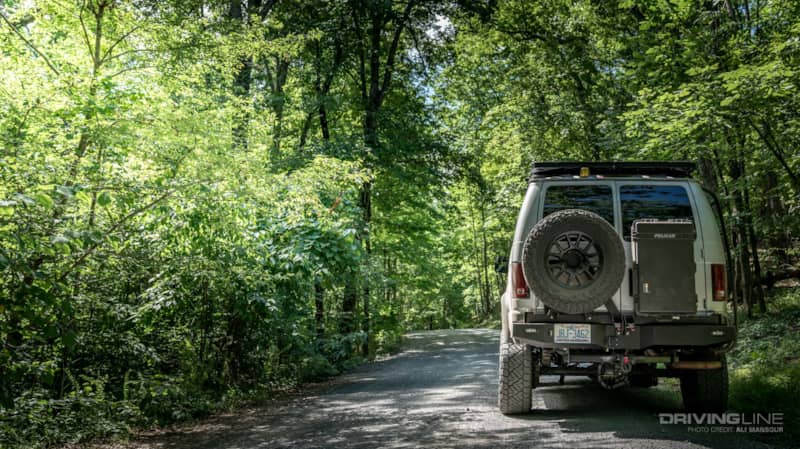 Ford E-350 4x4 Van Conversion Ujoint Offroad rear