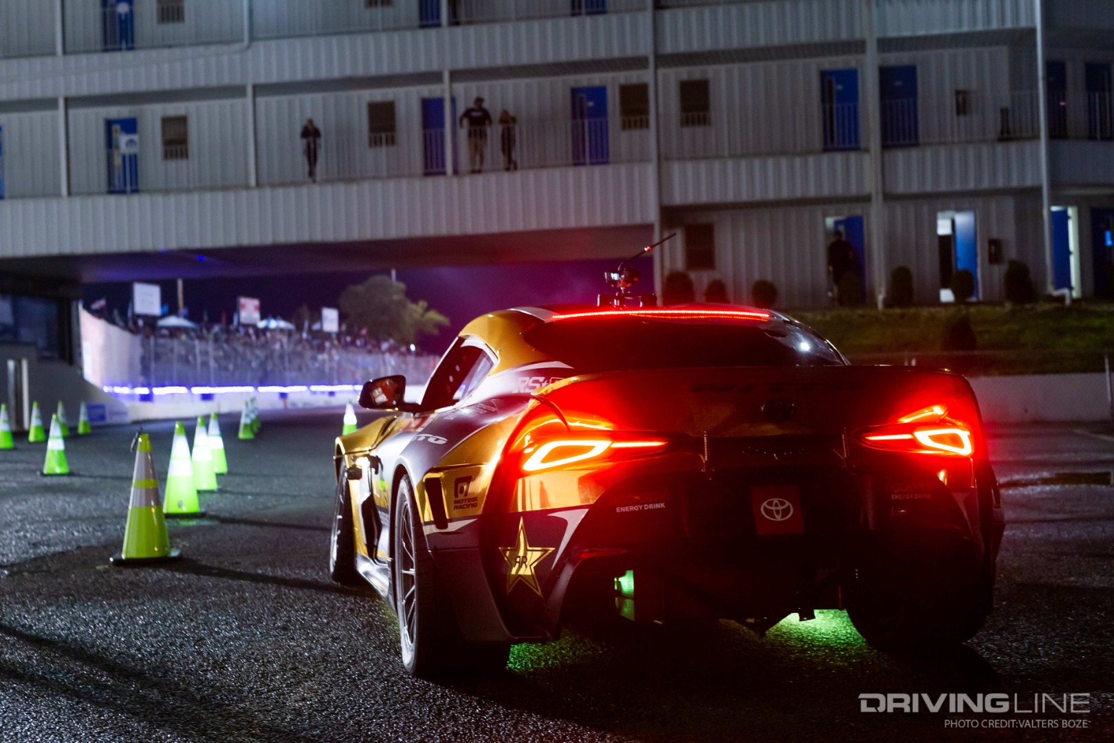 Fredric Aasbo about to run at Formula Drift New Jersey 2021