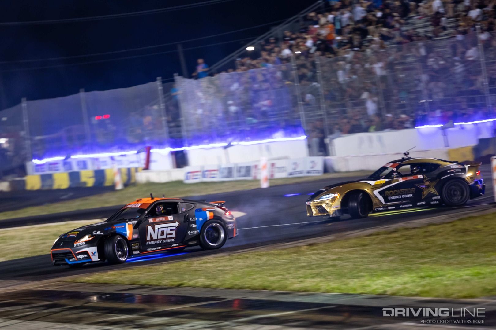 Chris Forsberg vs Fredric Aasbo at Formula Drift New Jersey 2021