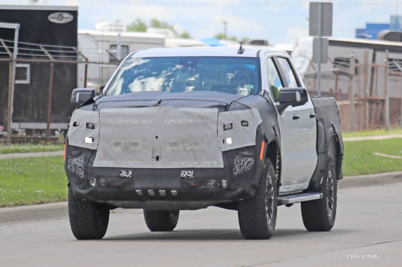 Spy Photos: Upcoming Off-Road Ready 2022 Chevy Silverado ZR2 Truck Testing on the Streets