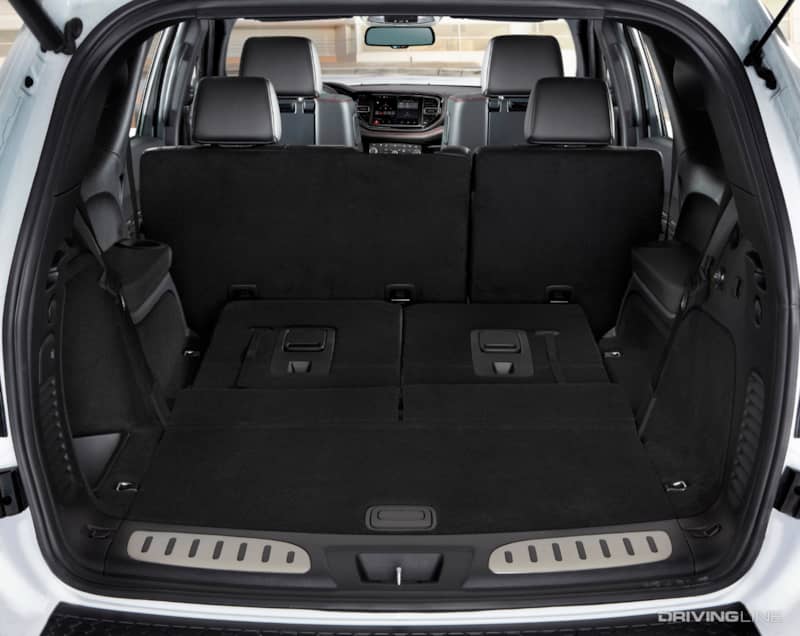 Third Row Interior Space Dodge Durango