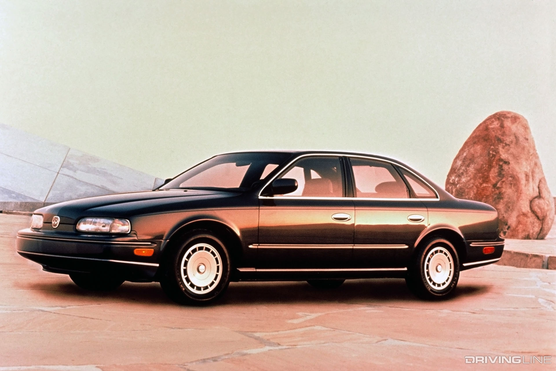 First generation Infiniti Q45 Black