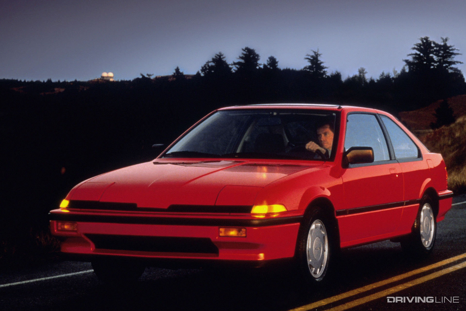First Generation Acura Integra Red