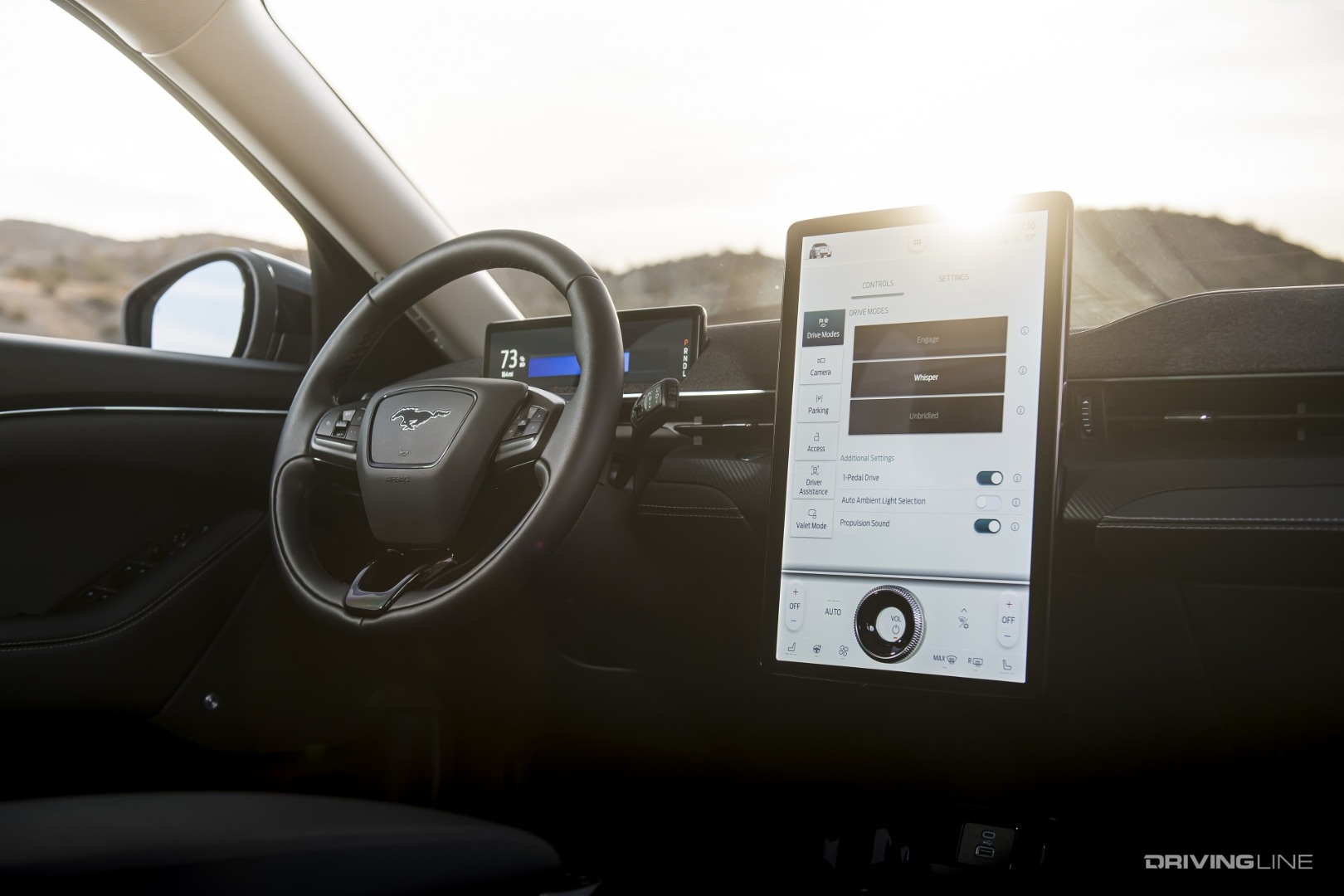 Ford Mustang Mach-E interior dashboard