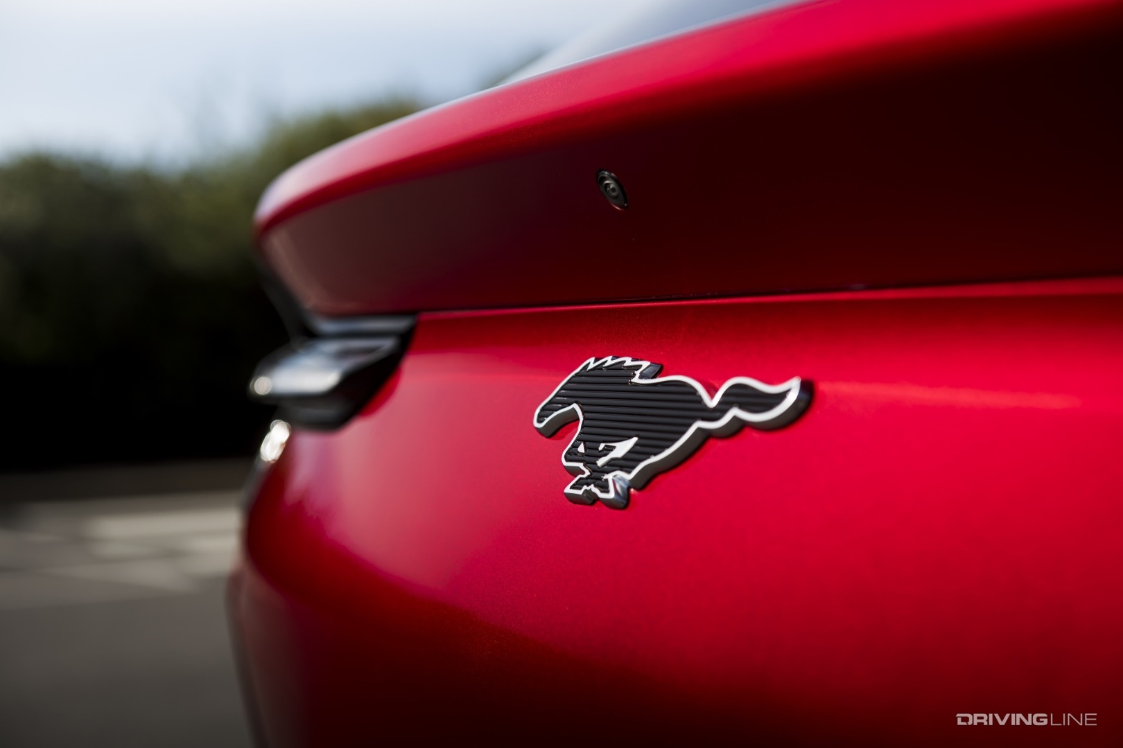 Ford Mustang Mach-E pony badge