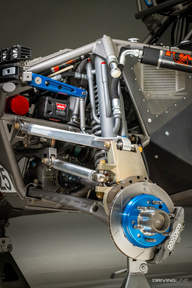 Frontend detail of Loren Healy/Vaughn Gittin Jr U4 rig