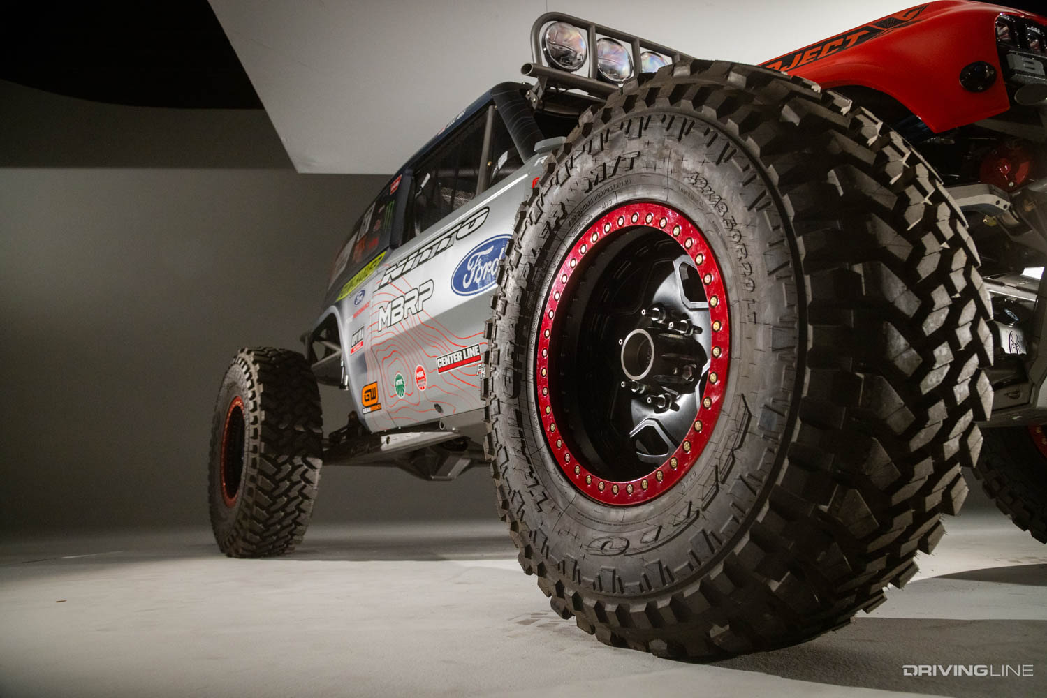 Nitto 42-inch tall Trail Grappler Tires on Loren Healy's Ultra4 racecar